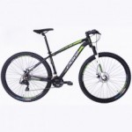 Bike Oggi Hacker Sport Aro 29 21V Freio a Disco Preta/Verde