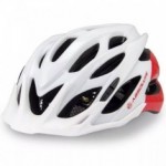 Capacete Absolute Branco e Vermelho - Wild