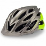 Capacete Absolute Wild Cinza e Verde M/G