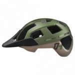 Capacete Cervix MTB - High One - Cinza e Verde - Militar