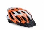 Capacete de Ciclismo Spiuk Kowter - Laranja/Branco