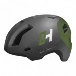 Capacete Enduro MTB - High One - Cinza e Verde - Militar