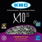 Corrente KMC X-10 Prateado 10 Velocidades