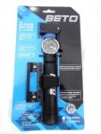 Mini Bomba de Ar Beto de Nylon com Manômetro 120psi - CLD030PG