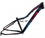 QUADRO MTB ARO 29 ABSOLUTE HERA PRETO/ROSA/AZUL TAM 15